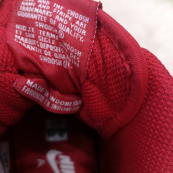 Nike Air Force 1 Mid GS Gym Red Suede 314195-603 Size US 7Y Athletic Sneaker - Picture 8 of 11